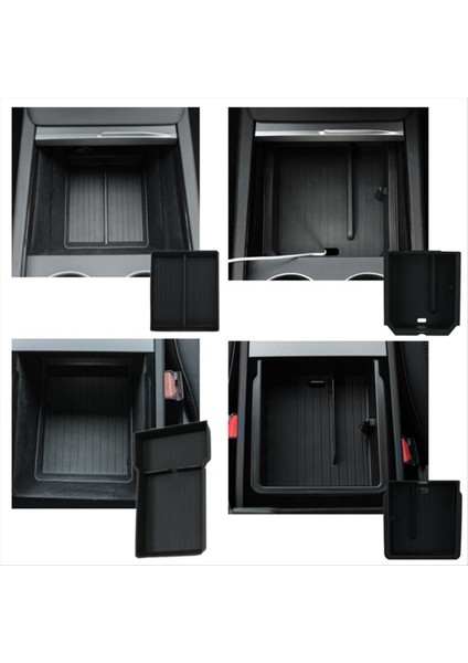 Merkez Konsol Organizatör Alt Alt Depolama Tepsisi Tesla Model 3 Highland 2024 Aksesuarları Için (Yurt Dışından) fiyatları