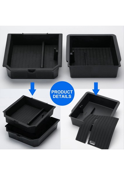 Merkez Konsol Organizatör Alt Alt Depolama Tepsisi Tesla Model 3 Highland 2024 Aksesuarları Için (Yurt Dışından) indirimleri