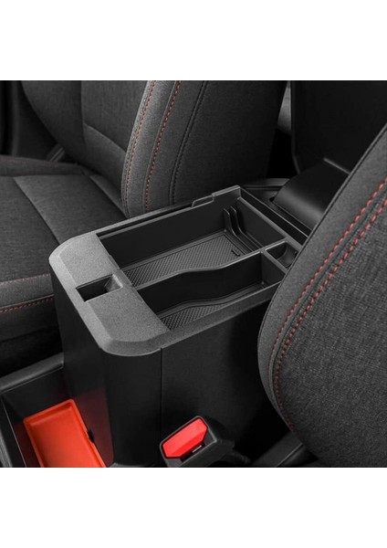 Ford Maverick Için Orta Konsol Organizatör Tepsisi 2022 2023 2024 Aksesuarlar Kolçak Saklama Kutusu Para Konteyneri 2 Pcs (Yurt Dışından)