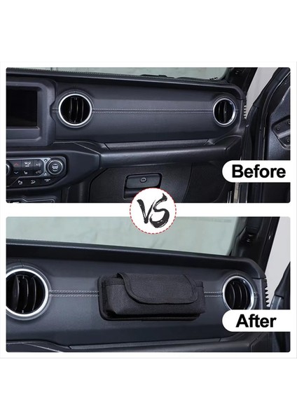 Ford Bronco Suzuki Jimny Jeep Wrangler Jk Jl Tj Aksesuarları Için Çok Işlevli Depolama Çantası Organizatörü Universal (Yurt Dışından) fiyatları