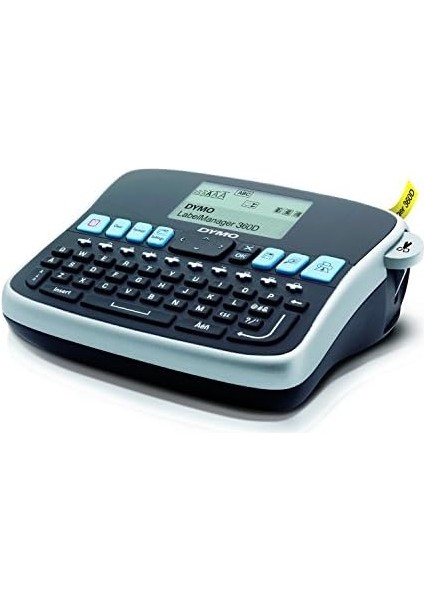 Label Manager 360D, Masaüstü Şarj Edilebilir Etiketleme Makinesi (6/9/12 mm D1 Şeritlerle Uyumlu Kullanım) - S0879470 modelleri