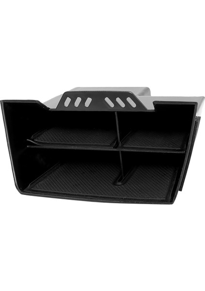 Honda Civic Için 2016 2017 2018 2019 Iç Aksesuarlar Araba Siyah Abs Iç Konsol Merkezi Saklama Kutusu (Yurt Dışından)