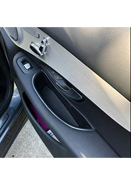 Mercedes-Benz Yeni C Serisi 14-18 Glc 15-18 Için Ön Kapı Kolu Saklama Kutusu Konteyner Tepsisi Organizatör (Yurt Dışından) fiyatları