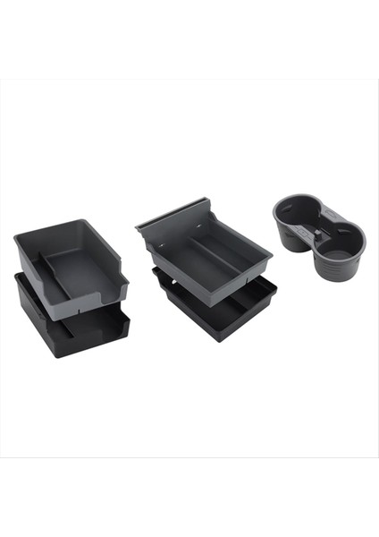 Tesla Model 3 Için Model Y 2021-2023 Merkez Konsol Organizatörü Art Tabanı Saklama Kutusu Tutucusu Aksesuarlar Ekleme (Yurt Dışından)