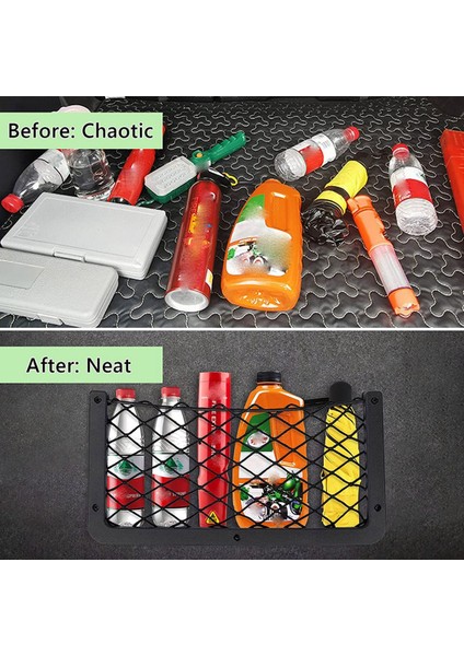 Araba Depolama Net Çanta Tekne Meyh Net Tutucu Araç Cep Organizatörü Net Araba Koltuğu Örgü Çerçeveli Net Cep 14 x 7 Inç 2 Paket (Yurt Dışından) fırsatları