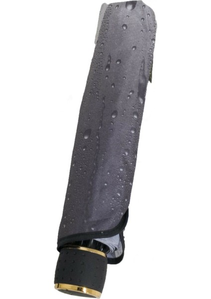 Gri Yağmur Desenli Şemsiye, Şık ve Hafif El Portföyü ile Kullanışlı Tasarım indirimleri