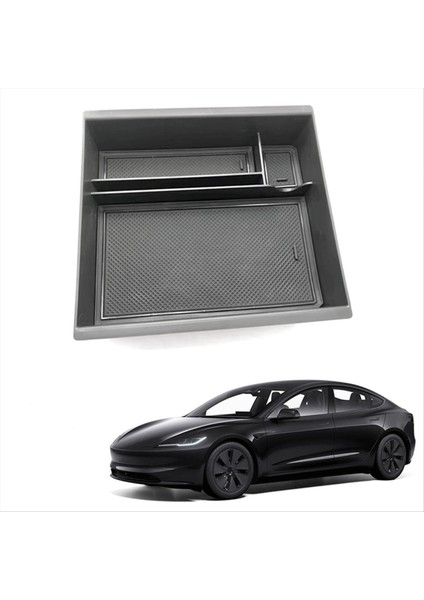Tesla Model 3 Için Highland 2024 Merkez Konsolu Organizatör Tepsi Saklama Kutusu Aksesuarları Pürüzsüz Slayt Teknolojisi (Yurt Dışından) modelleri