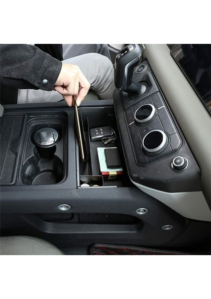 Land Rover Defender Için 90 110 2020 2021 2022 Otomobil Merkezi Konsol Saklama Kutusu Organizatör Tepsi Aksesuarları (Yurt Dışından) fiyatları
