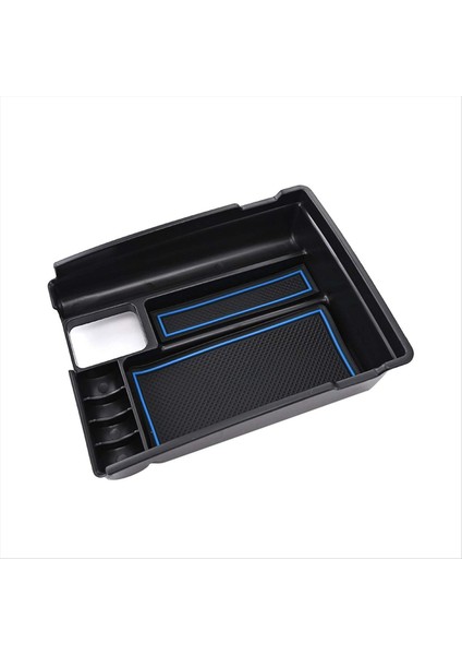 Nissan Rogue X-Trail 2014-2021 Otomobil Merkezi Konsol Organizatörü Koltuk Depolama Tepsisi Iç Aksesuarlar-Black &amp Blue (Yurt Dışından) indirimleri