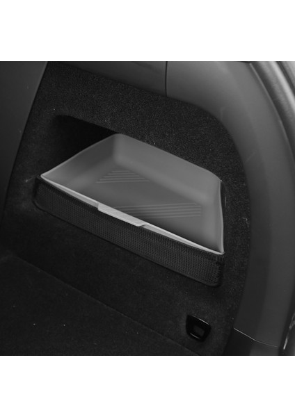 Tesla Model x 2023 Silikon Gövdesi Sağ Depolama Kutusu Bölme Depolama Gri (Yurt Dışından) indirimleri
