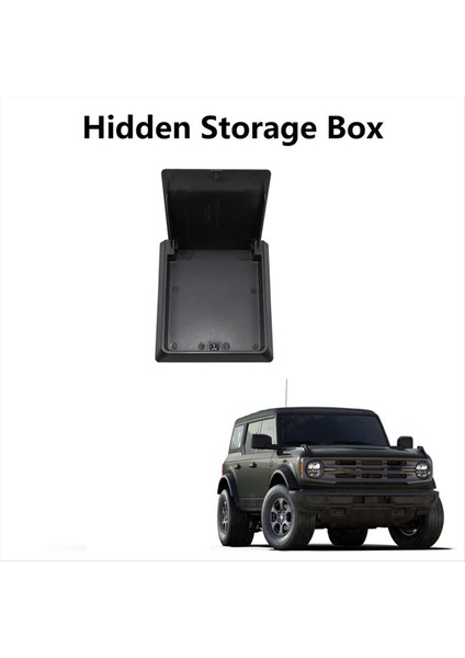 Ford Bronco Için 2021-2023 Araba Semirliği Gizli Bölme Saklama Kutusu Organizatör Tepsisi Iç Aksesuarları Ekle (Yurt Dışından) fırsatları