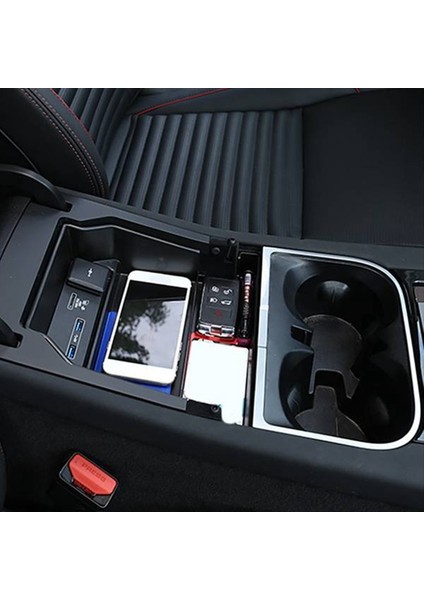 Land Rover Discovery Sport 2019-2020 Için Iç Merkez Konsol Depolama Kutusu Art Resim Kutusu Organizatörü (Yurt Dışından) fırsatları