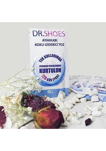 Dr.shoes 10 Adet Ayak Koku Giderici - Ayakkabı Koku Giderici Toz 120 Gün Etkili - Dr.shoes ile Ayak Kokusuna Elveda Deyin
