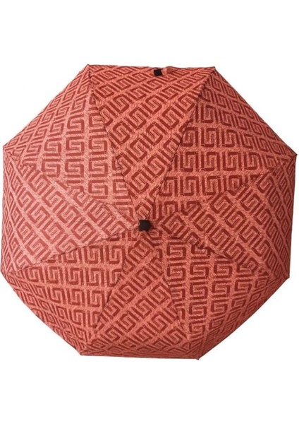 Kırmızı Desenli Tam Otomatik Fiber Telli Şemsiye, Şık ve Kullanışlı Tasarım fırsatları