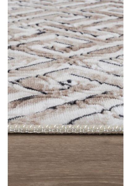 Olivia Vl Iskandinav Halı Premium Kalite Oturma Odası, Mutfak, Antre, Koridor Halısı 7008 Krem fırsatları