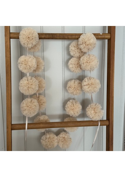 Bal Köpüğü Sıralı Ponpon Mini Ponpon modelleri