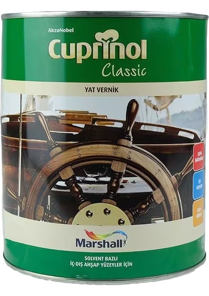 Cuprinol Parlak Yat Verniği Şeffaf 2,5 Lt