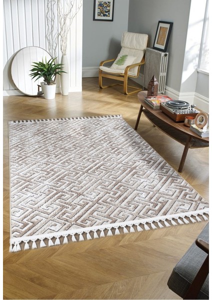 Olivia Vl Iskandinav Halı Premium Kalite Oturma Odası, Mutfak, Antre, Koridor Halısı 7008 Krem fiyatları