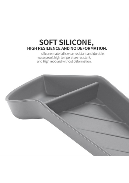 Tesla Model S Kapı Yan Depolama Kutusu Araba Kapı Kolu Şemsiye Tepsisi Organizatör Su Geçirmez Silikon Pad Siyah (Yurt Dışından) indirimleri