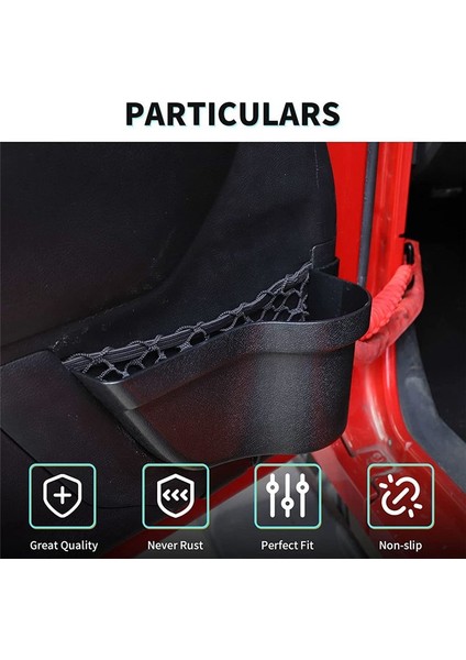 Ön Kapı Yan Ekleme Depolama Cepleri 2011-2017 Jeep Wrangler Jk 2/4 Kapı Için Fincan Tutucu Iç Aksesuarları ile Kutu (Yurt Dışından) modelleri
