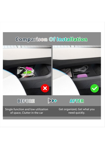 Vw Id 7 Için Orta Konsol Alt Organizatör 7 Id7 2024 Sable Kutu Tavuzu Iç Aksesuarları (Yurt Dışından) indirimleri