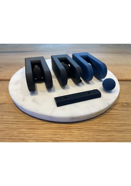 Bilyalı Sistemli Modern Askı Aparatı (Pla 3D Baskı) 3 Adet fiyatları