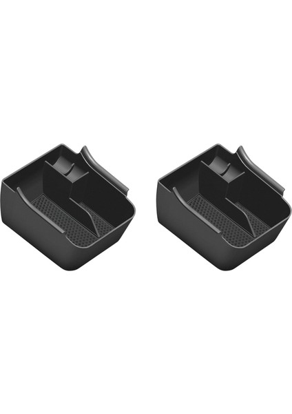 2x Kol Dayama Depolama Kutusu Için-Polo Mk6 2018 2019 2019 2020 Merkezi Kontrol Konteyneri Kutusu Otomatik Iç Organizatör Araç Aksesuarları (Yurt Dışından)