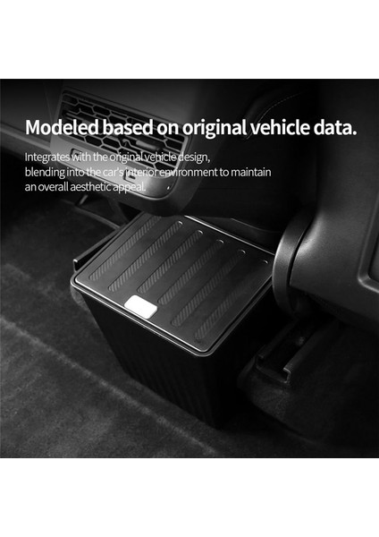 Tesla Model Y 2020-2023 Için Çöp Kutusu Çöp Kutusu Aksesuarları Arka Merkez Konsol Saklama Kutusu Organizatör (Yurt Dışından) indirimleri
