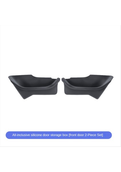 Tesla Model 3 Için Highland 2024 Kapı Depolama Kutusu Kapı Kolu Koltuk Tepsisi Saklama Kutusu Silikon Kapak Ön (Yurt Dışından) modelleri