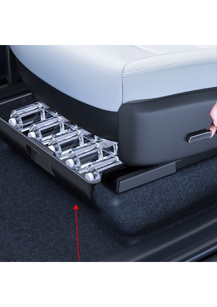 Ana ve Ortak Pilot Koltuk Depolama Kutusu Iç Depolama Kutusu Koltuk Saklama Kutusu Tesla Model Y 2020-2023 Için Malzeme Malzemeleri (Yurt Dışından) indirimleri