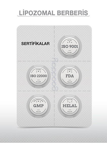 Lipozomal Berberis 60 Tablet Takviye Edici Gıda