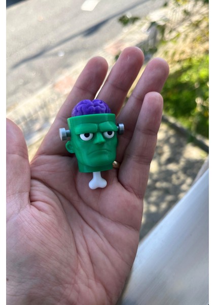Dr. Frankenstein Figür Dizi Film Eğlenceli Tıklamalı Fidget Anahtarlık Çanta Süsü Charm | 3D Baskı fırsatları