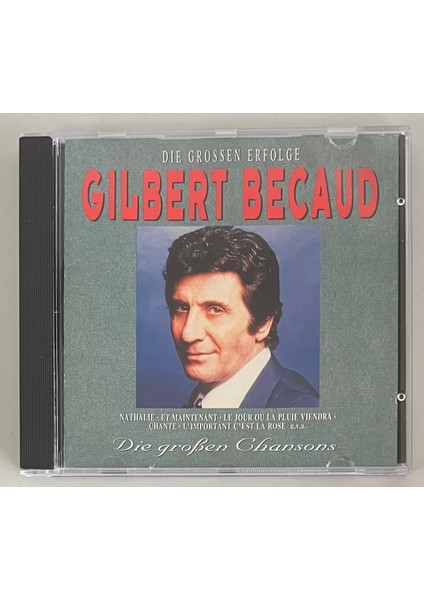 Gilberd Becaud Die Grossen Erfolge CD (Orijnal 1992 Dönem Baskı Cd)