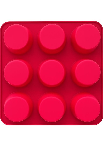 9'lu Muffin Kek Kalıbı-Silikon fiyatları