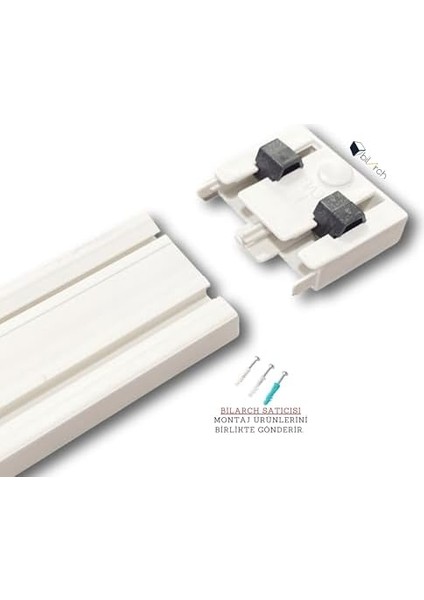 Raylı Rayı Korniş 2 Adet modelleri