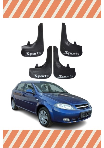 Chevrolet Lacetti Hb Sports Yazılı 4'lü Tozluk Çamurluk Paçalık