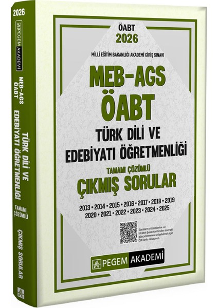 2026 Meb Ags Öabt Türk Dili ve Edebiyatı Konu-Soru-Deneme-Çıkmış Sorular(Ags Konu Soru Seti)