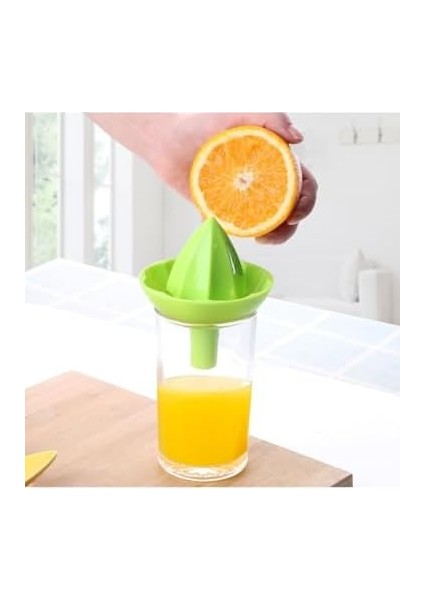 1 Arada Pratik Narenciye Sıkacağı, Hunili Portakal Sıkma Aparatı, Yeşil ve Sarı fiyatları