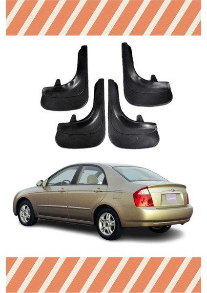 Kia Cerato 2004-2009 4'lü Tozluk Çamurluk Paçalık