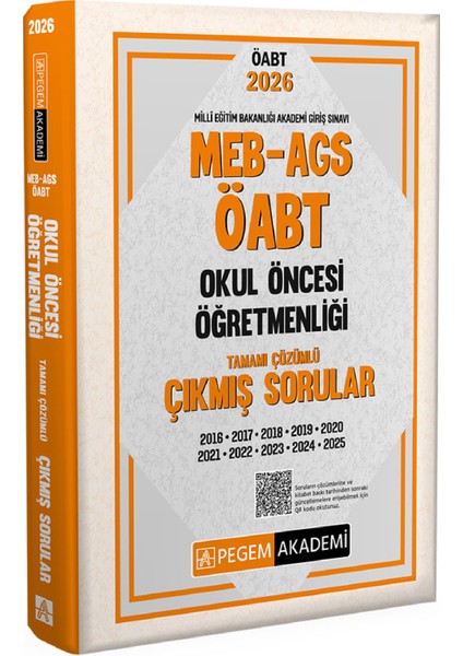 2026 Meb Ags Öabt Okul Öncesi Öğretmenliği Konu Anlatımı-Soru Bankası-7 Deneme-Çıkmış Sorular indirimleri