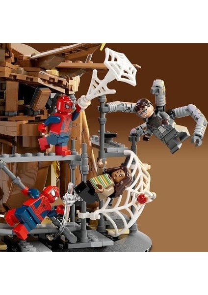 | Örümcek Adam Son Savaş 76261-10 Yaş ve Üzeri Çocukların Film Canlandırabileceği Yaratıcı Oyuncak Yapım Seti (900 Parça) modelleri