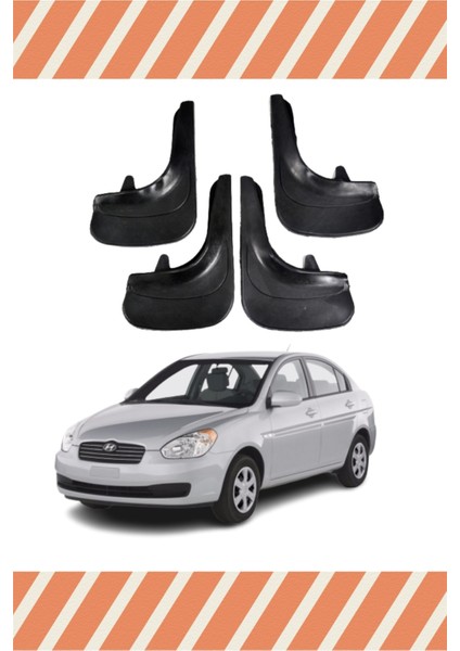Hyundai Accent Era 4'lü Tozluk Çamurluk Paçalık