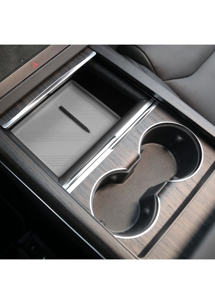 Tesla Model x Için Merkezi Kontrol Üst Depolama Mat Koruyucu Pedler Araba Yastık Aksesuarları Gri (Yurt Dışından) indirimleri