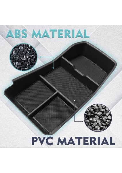 Kıa Ev9 2024 Iç Aksesuarlar Için Alt Merkez Konsol Organizatör Tepsi Saklama Kutusu (Yurt Dışından) fiyatları