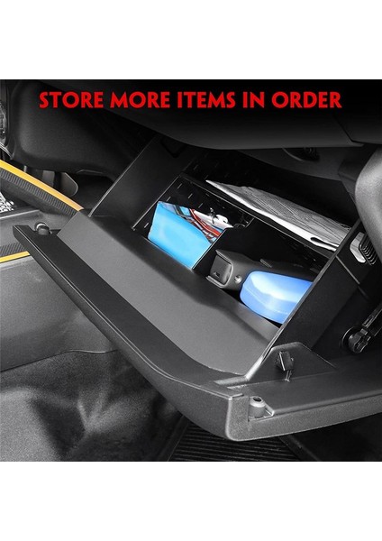 Ford Bronco Aksesuarları Için Eldiven Kutusu Dividers Organizatörü 2021 2022 2/4 Kapılı Merkez Konsol Saklama Kutusu Bölücüler (Yurt Dışından) modelleri