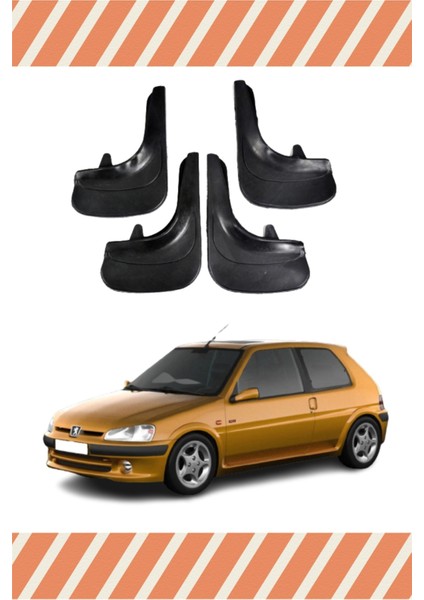 Peugeot 106 4'lü Tozluk Çamurluk Paçalık