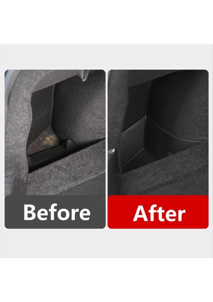 Tesla Model 3 Highland 2024 Bagaj Depolama Kutuları Gövde Yan Depolama Kutusu Kapak Aksesuarları ile Arka Gövde Organizatörü Için (Yurt Dışından) fırsatları