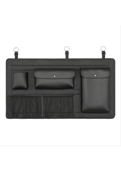 Suv Araba Bagaj Koltuk Torbası Geri Organizatör Deri Otomobil Arka Sandık Asma Depolama Çantası Şişe Su Kupası Araçları (Yurt Dışından)