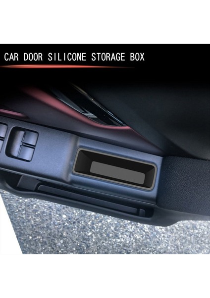 Araba Ön Kapı Depolama Kutusu Silikon Organizatör Tutucu Tepsi Suzuki Spacia 2024 Spacia Özel MK04 Serisi (Yurt Dışından) modelleri
