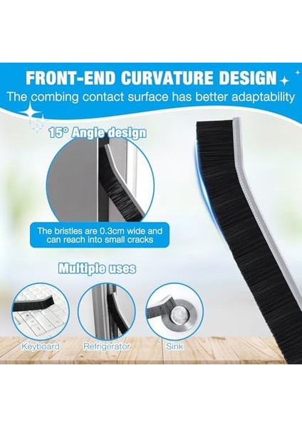 2 Adet Sert Kıllı Köşe Temizleme Fırçası, Sert Kenarlı Temizleme Fırçası, Yarık Temizleme Fırçası, Derz Temizleme Fırçası, Sert Kıllı Köşe Temizleme Fırçası, Zeminleri Için, Kapı Pencere modelleri